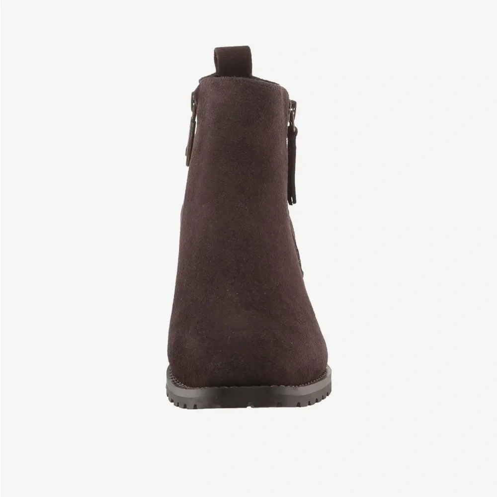 Blondo Samara Waterproof Ankle Boots – Brown Suede – Size 8 – New in Box
